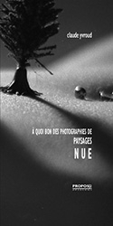 À quoi bon des photographies de paysages NUE - propos2editions