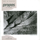 N° 02 propos de campagne - propos2editions